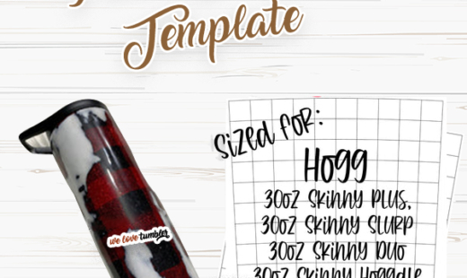 Plaid Tumbler Template 30oz TAPERED Skinny Plus, Skinny Slurp, Skinny Duo, Skinny Hoggdle Hogg