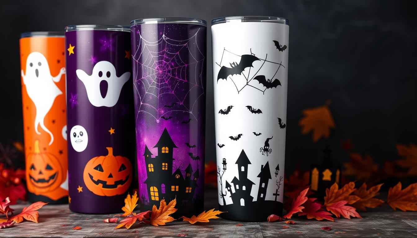 Spooky Halloween Tumbler Ideas for Fall Drinks