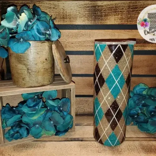 Argyle Tumbler Template 20oz Skinny Straight MakerFlo Argyle Tumbler Template photo review